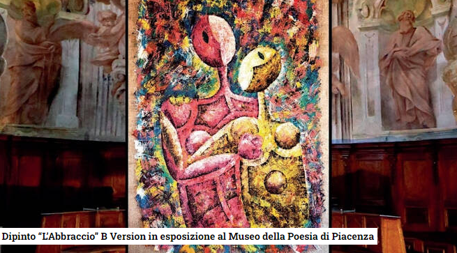 Il Progetto dell'Abbraccio al Museo di Poesia di Piacenza